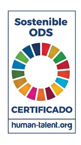 Sostenible ODS CERTIFICADO human-talent.org trademark