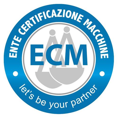 ECM ENTE CERTIFICAZIONE MACCHINE LET'S BE YOUR PARTNER trademark