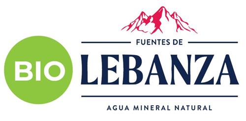 BIO FUENTES DE LEBANZA AGUA MINERAL NATURAL trademark