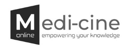 Medi-cine online empowering your knowledge trademark