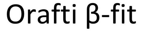 Orafti β-fit trademark