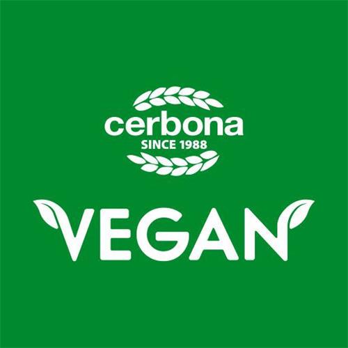 cerbona since 1988 vegan trademark