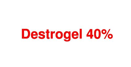 Destrogel 40% trademark