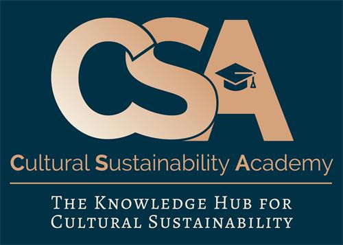 CSA CULTURAL SUSTAINABILITY ACADEMY The Knowledge Hub for Cultural Sustainability trademark