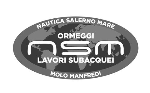 NAUTICA SALERNO MARE - ORMEGGI NSM LAVORI SUBACQUEI - MOLO MANFREDI trademark