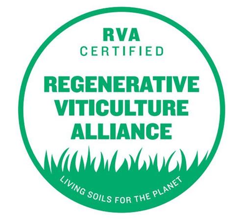 RVA CERTIFIED REGENERATIVE VITICULTURE ALLIANCE LIVING SOILS FOR THE PLANET trademark