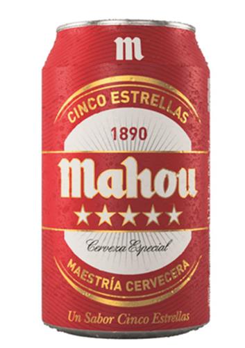 m CINCO ESTRELLAS 1890 Mahou Cerveza Especial MAESTRÍA CERVECERA Un Sabor Cinco Estrellas trademark