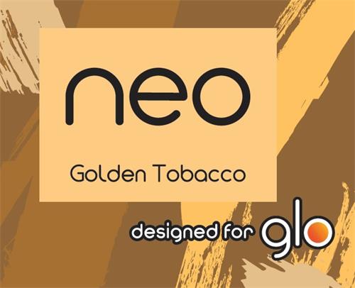 neo Golden Tobacco designed for glo trademark