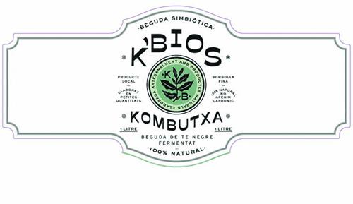 KB K'BIOS KOMBUTXA trademark