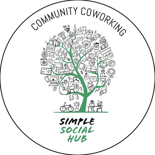 SIMPLE SOCIAL HUB - COMMUNITY COWORKING trademark