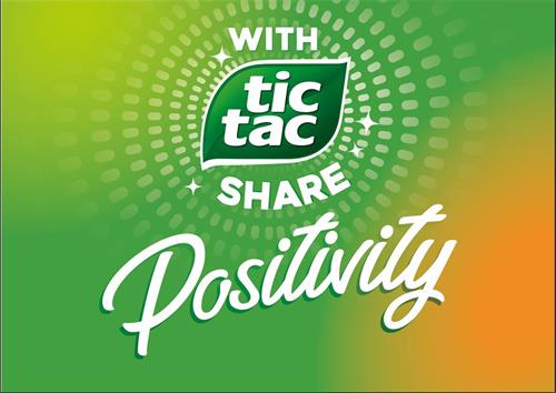 WITH TIC TAC SHARE POSITIVITY trademark