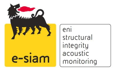 E-SIAM ENI STRUCTURAL INTEGRITY ACOUSTIC MONITORING trademark