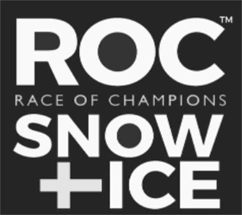 ROC RACE OF CHAMPIONS SNOW+ICE trademark