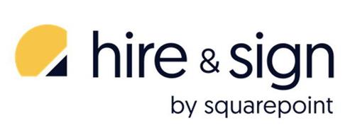 hire & sign by squarepoint trademark