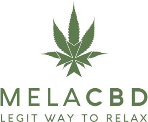 MELACBD LEGIT WAY TO RELAX trademark