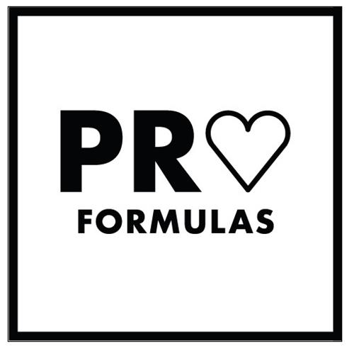 PR FORMULAS trademark