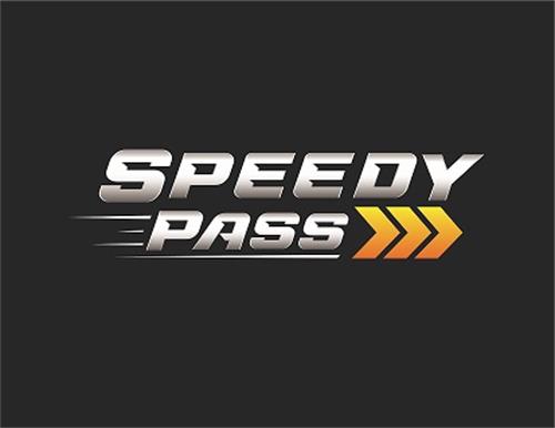 SPEEDY PASS trademark