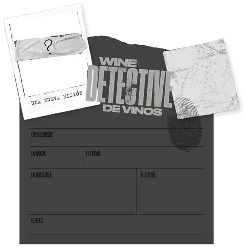 WINE DETECTIVE DE VINOS UNA NUEVA MISIÓN trademark