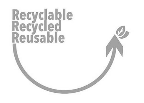 RECYCLABLE RECYCLED REUSABLE trademark