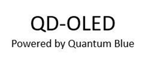 QD-OLED POWERED BY QUANTUM BLUE trademark