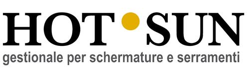 HOT SUN gestionale per schermature e serramenti trademark