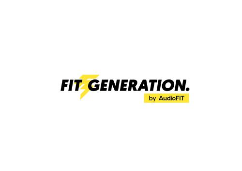 FIT GENERATION. BY AUDIOFIT trademark