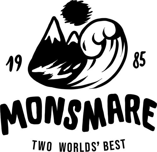 1985 MONSMARE TWO WORLDS' BEST trademark