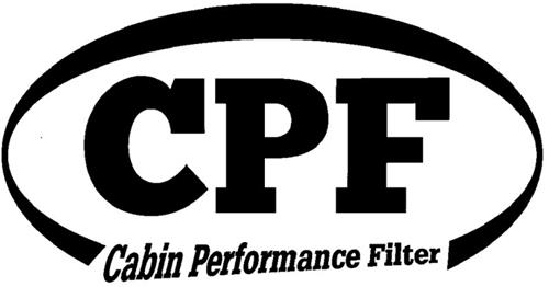 CPF Cabin Performance Filter trademark