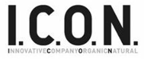 I.C.O.N. INNOVATIVE COMPANY ORGANIC NATURAL trademark