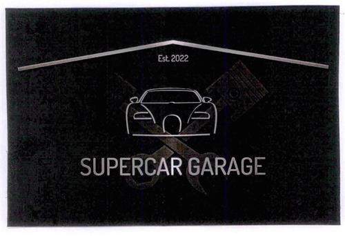 EST. 2022 SUPERCAR GARAGE trademark