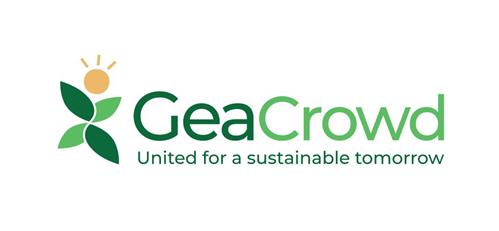 GeaCrowd United for a sustainable tomorrow trademark