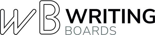 WB WRITING BOARDS trademark