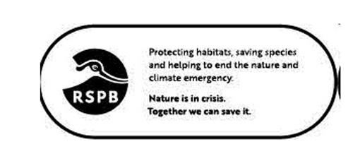 RSPB Protecting habitats , saving species and helping to end the nature and climate emergency . Nature is in crisis . Together we can save it . trademark