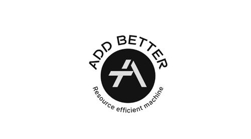 ADD BETTER A Resource efficient machine trademark