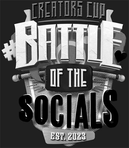 CREATORS CUP  BATTLE  OF THE SOCIALS  EST. 2023 trademark