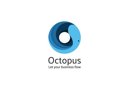 Octopus Let your business flow trademark