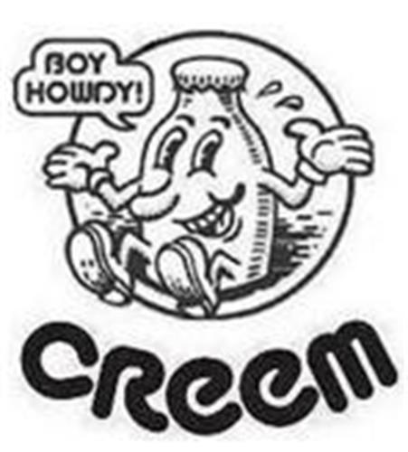 BOY HOWDY! Creem trademark