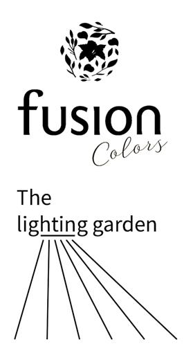 FUSION COLORS THE LIGHTING GARDEN trademark