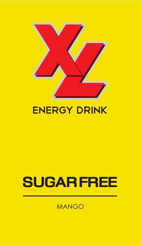 XL ENERGY DRINK SUGAR FREE MANGO trademark