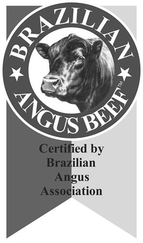 Brazilian Angus Beef Certified by Brazilian Angus Association trademark