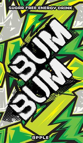 SUGAR FREE ENERGY DRINK BUM BUM APPLE trademark