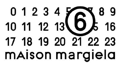 0123456789101112131617181920212223 mAison margiela trademark