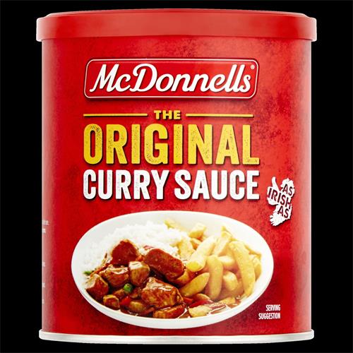 McDonnells The Original Curry Sauce AS IRISH AS trademark