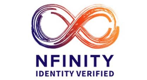 NFINITY IDENTITY VERIFIED trademark