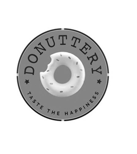 DONUTTERY TASTE THE HAPPINESS trademark