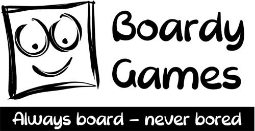 Boardy Games Always board - never bored trademark