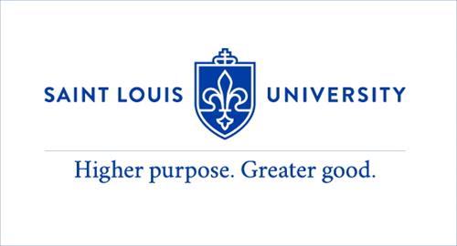 SAINT LOUIS UNIVERISTY Higher purpose. Greater good. trademark