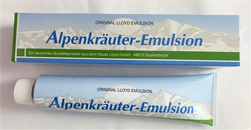 Original LLOYD EMULSION Alpenkräuter Emulsion trademark