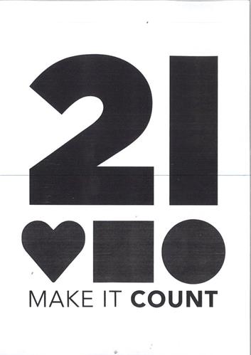 21 MAKE IT COUNT trademark