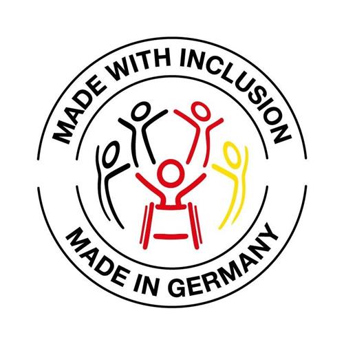 MADE WITH INCLUSION MADE IN GERMANY trademark